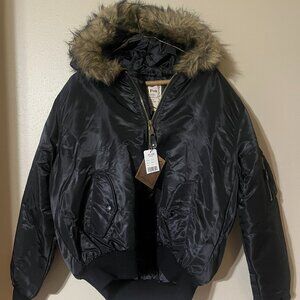 Red Fox Outdoor Ladies Black Jacket